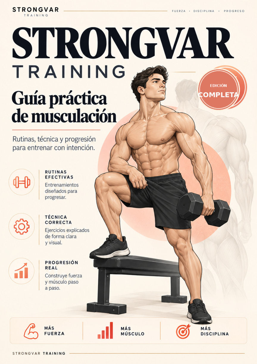 Strongvar Training| Guía práctica de musculación en PDF