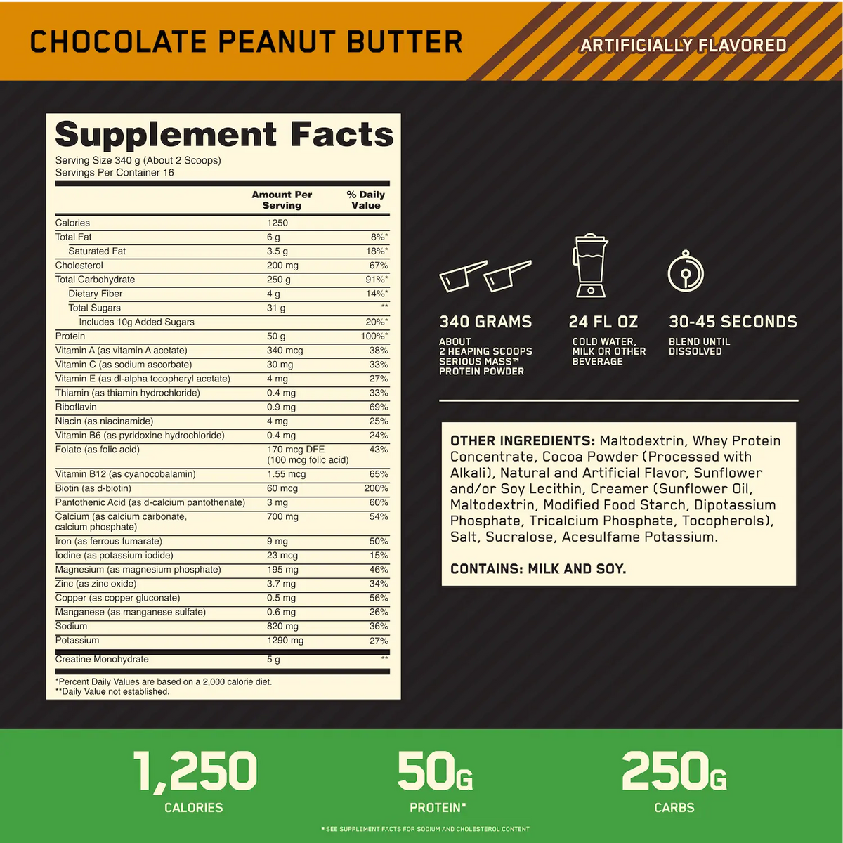 Serious Mass Optimum Nutrition