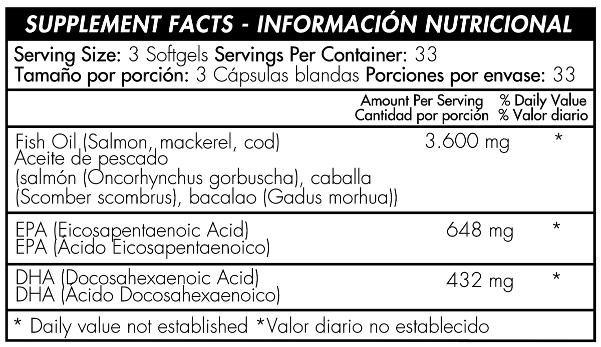 Fish Oil Omega 3 1.200 mg Healthy America