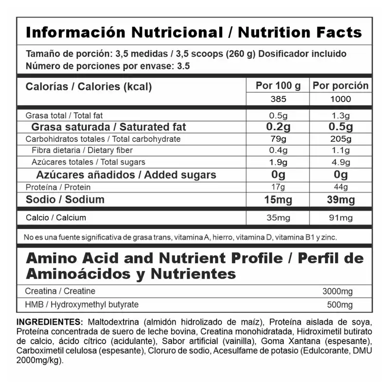 Megaplex Creatine Power Nutramerican